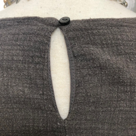 Olivaceous Ruffle Short Sleeve Textured Tiered Dress - Picture 5 of 8